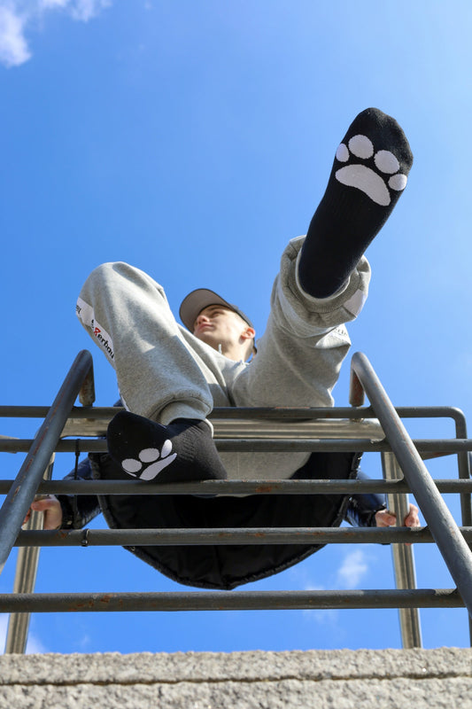 Sk8erboy® PUPPY Short Crew Socks schwarz
