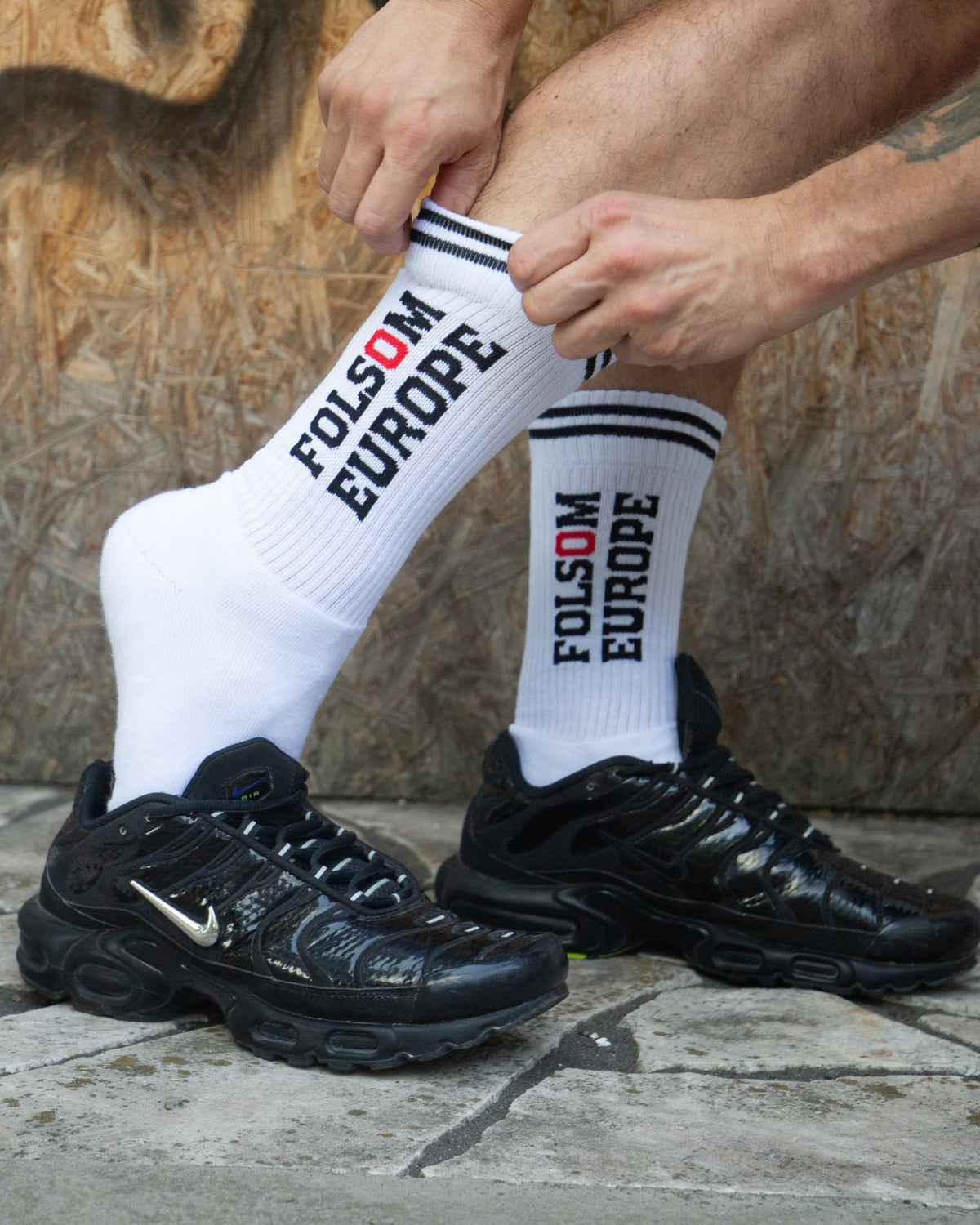 FOLSOM EUROPE x Sk8erboy® GOOD BOY Socks weiß