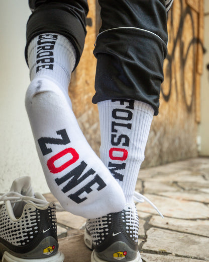 FOLSOM EUROPE x Sk8erboy® SNIFF ZONE Socks weiß