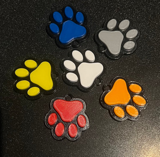 Paw Schlüsselanhänger 3er Set