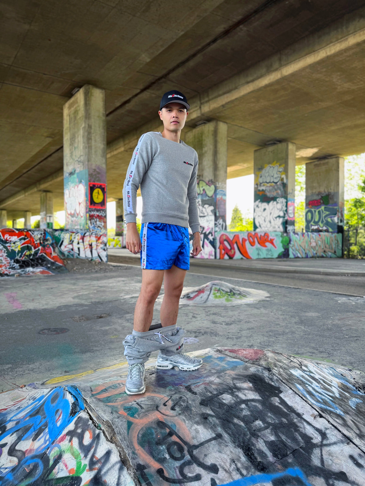 Sk8erboy® Shiny Boxershorts royalblau