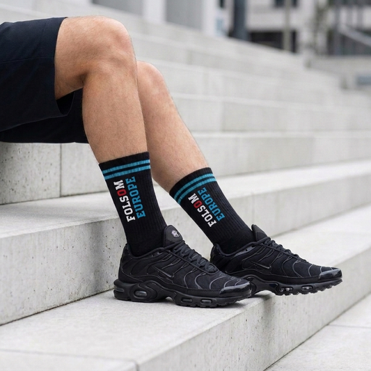 FOLSOM EUROPE x Sk8erboy® GOOD BOY Socks schwarz