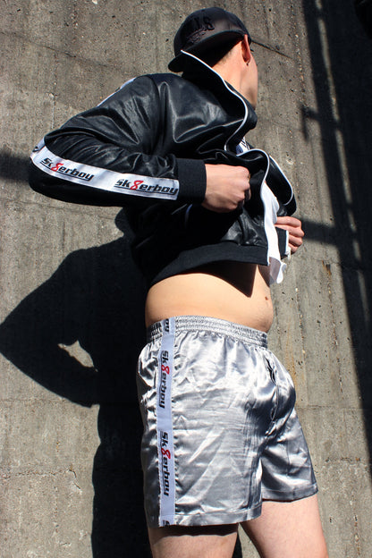 Sk8erboy® Shiny Boxershorts silber
