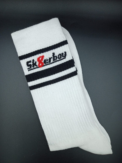 Sk8erboy® LIGHTWEIGHT Crew Socks weiß
