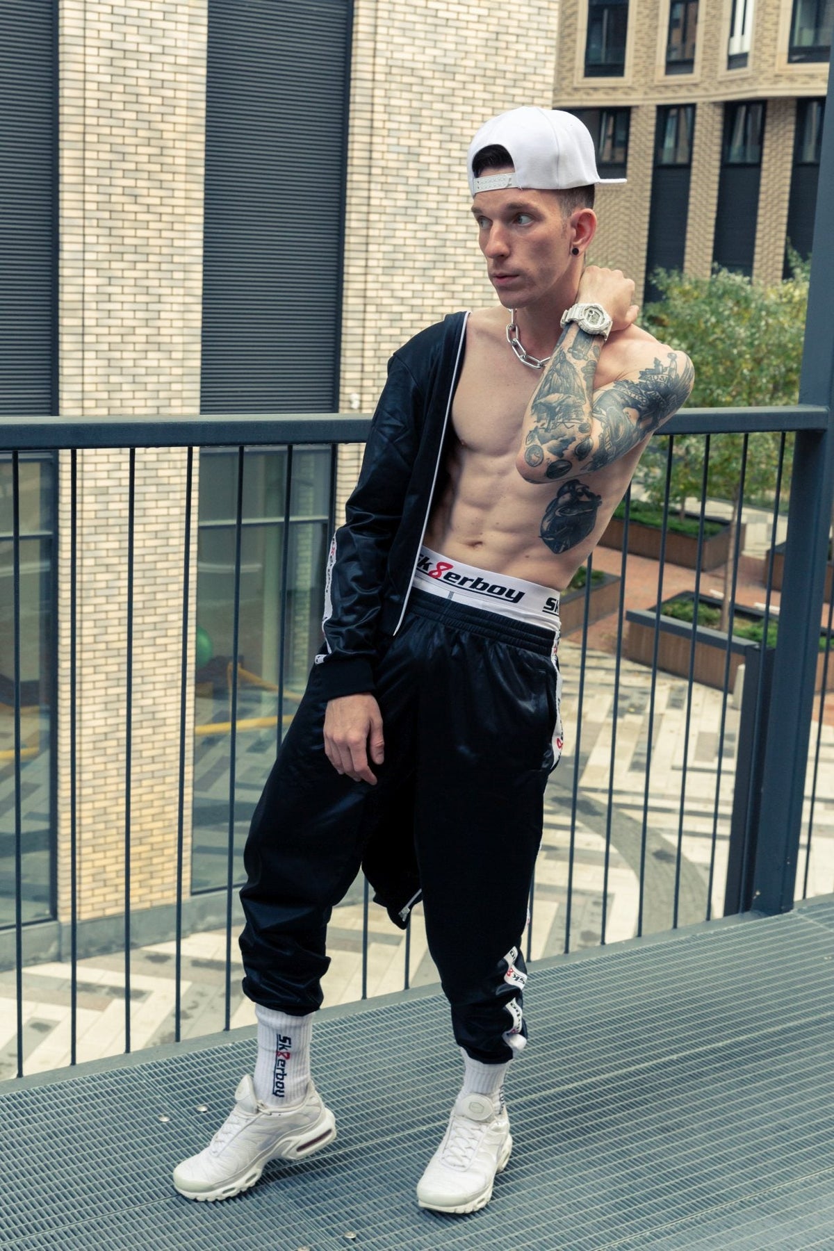 Sk8erboy® Basic Boxershorts weiß