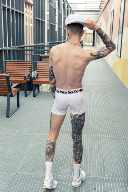 Sk8erboy® Basic Boxershorts weiß