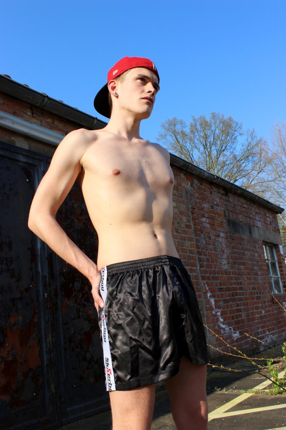 Sk8erboy® Shiny Boxershorts schwarz