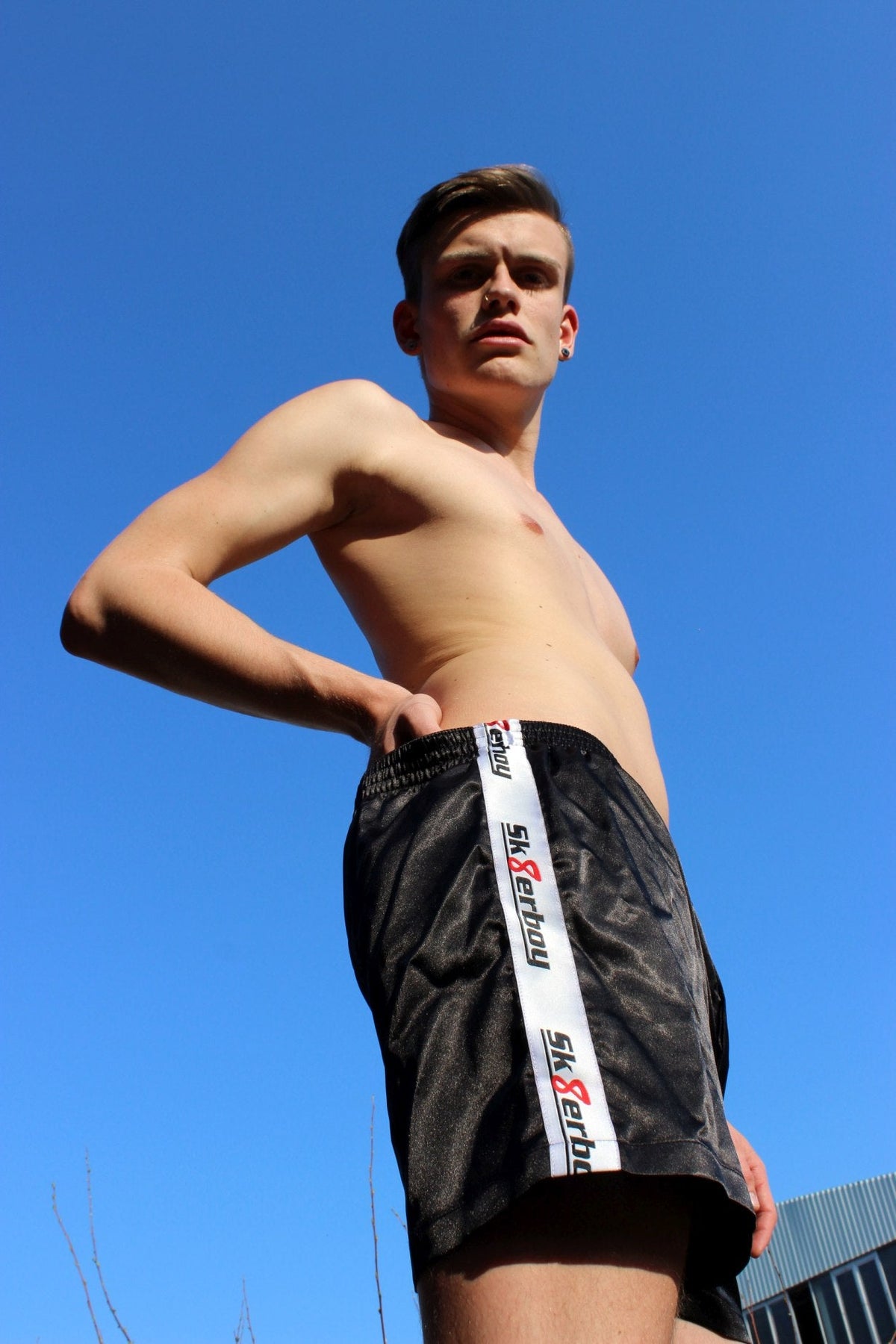 Sk8erboy® Shiny Boxershorts schwarz
